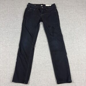 Rag & Bone/JEAN Jeans Womens 26 Black Dark Wash Slim Jegging Stretch Denim